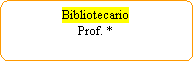 Elaborazione alternativa: Bibliotecario
Prof. *

